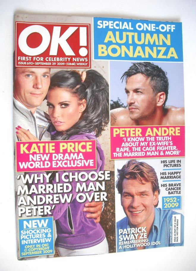 OK! magazine - Katie Price cover (29 September 2009 - Issue 693)
