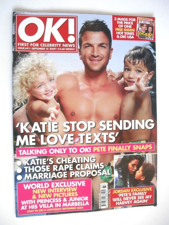 OK! magazine - Peter Andre cover (15 September 2009 - Issue 691)