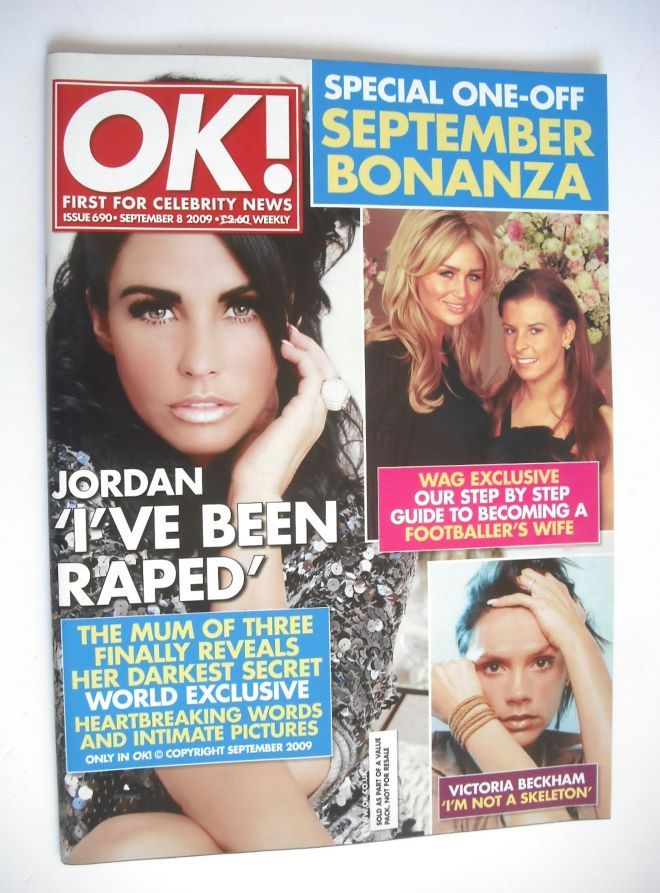 OK! magazine - Katie Price cover (8 September 2009 - Issue 690)