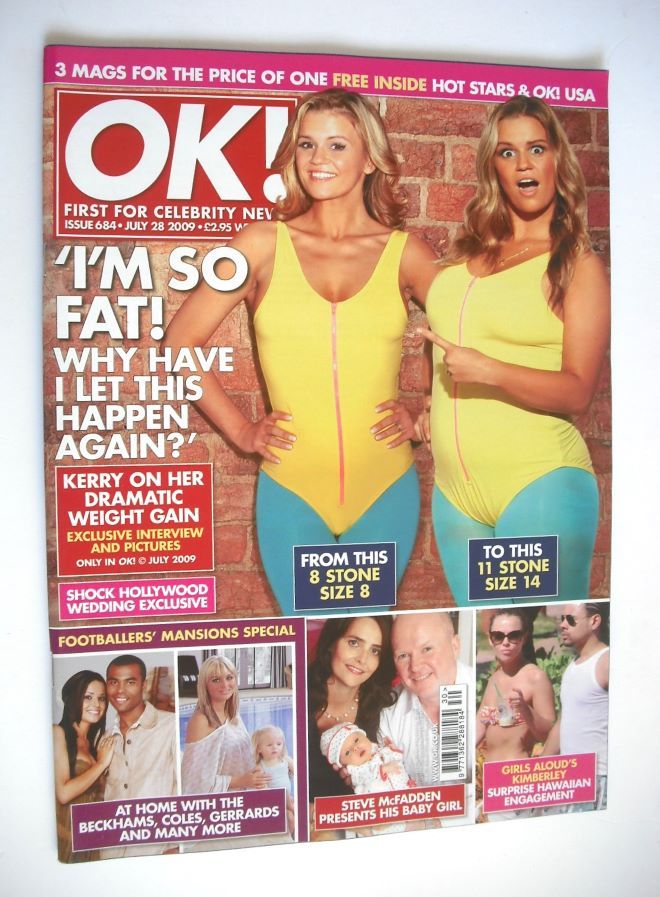 OK! magazine - Kerry Katona cover (28 July 2009 - Issue 684)