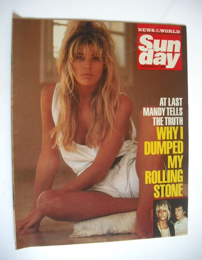 Sunday magazine - 14 December 1986 - Mandy Smith cover