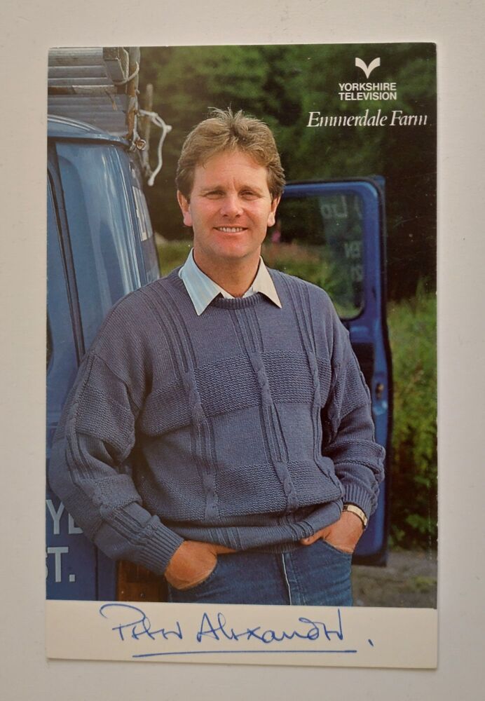 Peter Alexander autograph (hand-signed photograph)