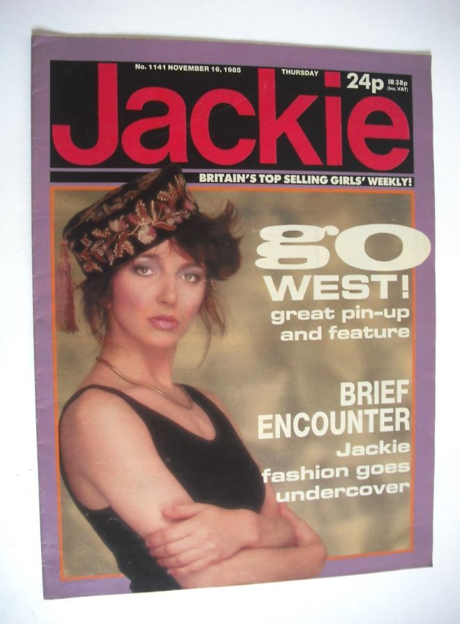 Jackie magazine - 16 November 1985 (Issue 1141 - Kate Bush cover)