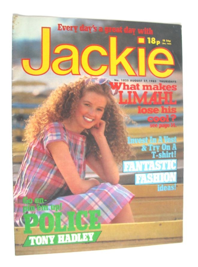 Jackie magazine - 27 August 1983 (Issue 1025)