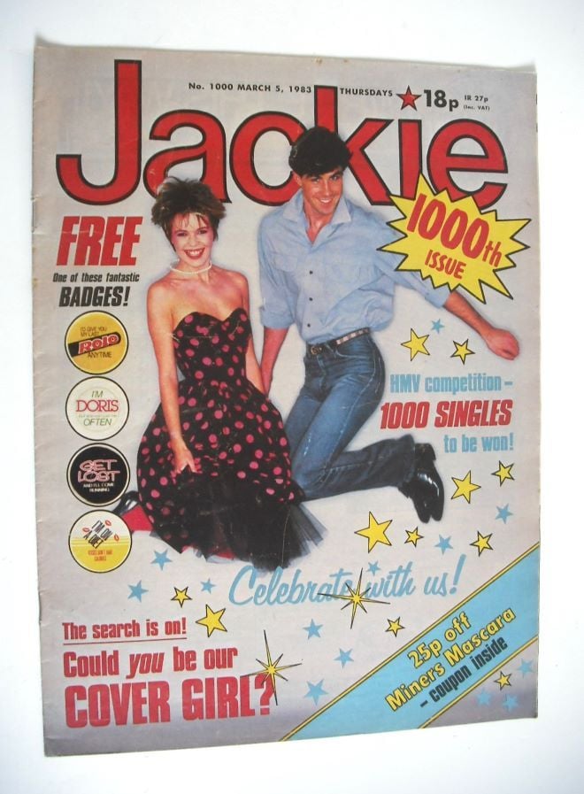 Jackie magazine - 5 March 1983 (Issue 1000)