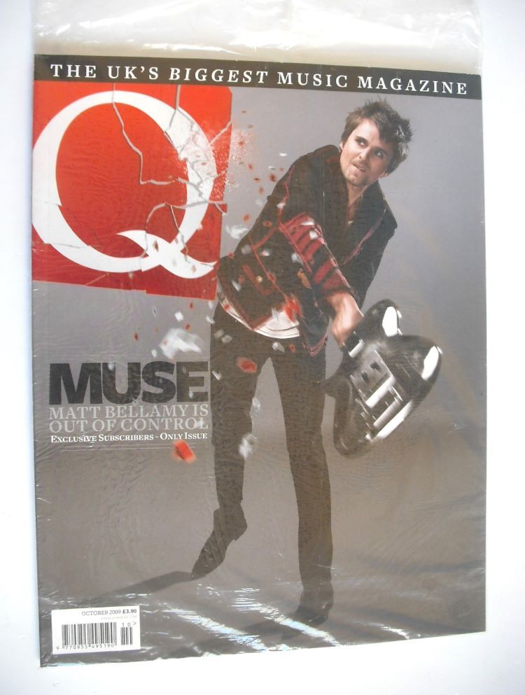 <!--2009-10-->Q magazine - Muse cover (October 2009 - Subscriber's Issue)