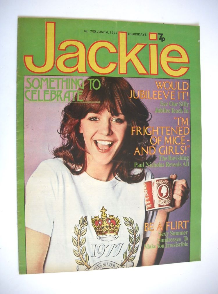 <!--1977-06-04-->Jackie magazine - 4 June 1977 (Issue 700 - Leslie Ash cove