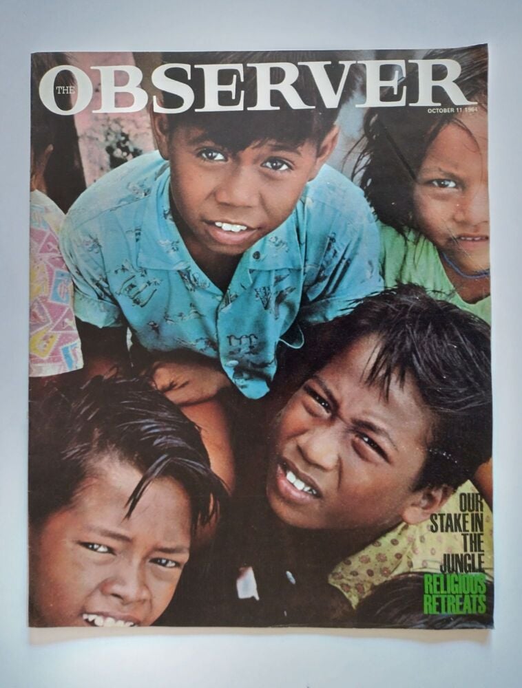 <!--1964-10-11-->The Observer magazine - 11 October 1964