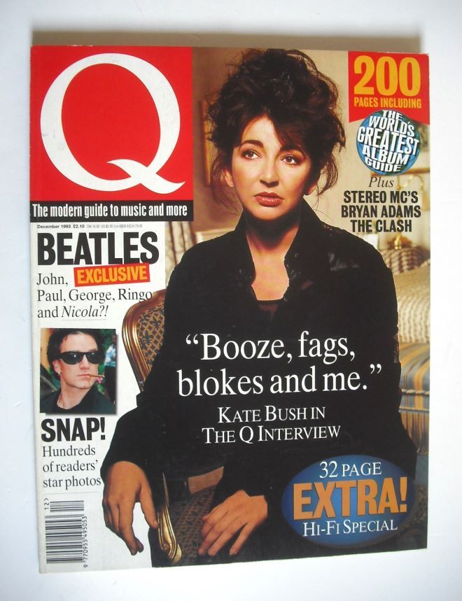 Q magazine - Kate Bush cover (December 1993)
