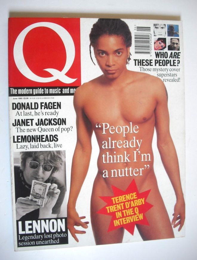 Q magazine - Terence Trent D'Arby cover (June 1993)