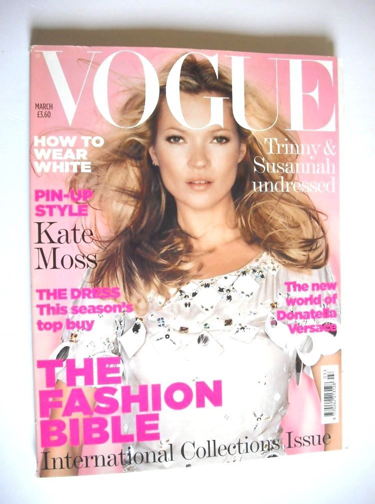 <!--2006-03-->British Vogue magazine - March 2006 - Kate Moss cover