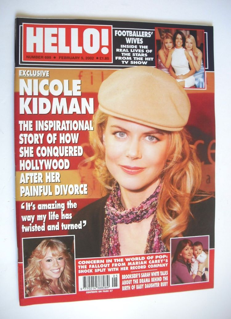 Hello! magazine - Nicole Kidman cover (5 February 2002 - Issue 699)