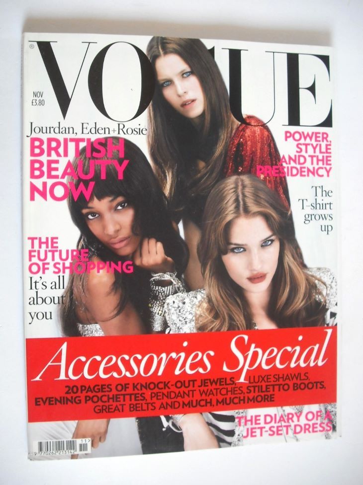 British Vogue magazine - November 2008