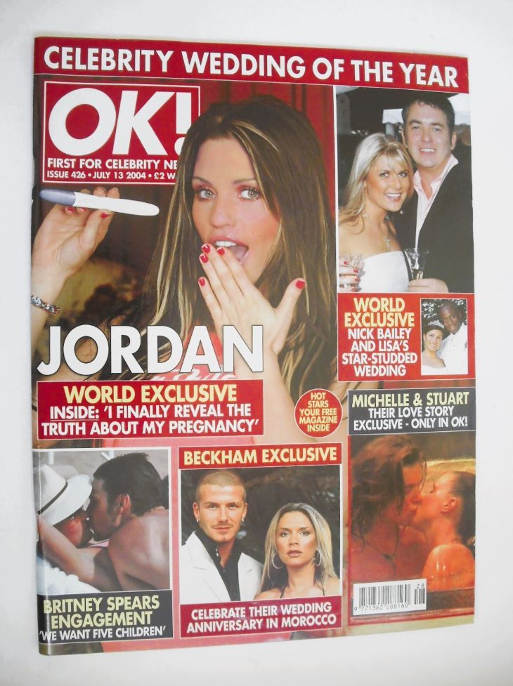 OK! magazine - Jordan cover (13 July 2004 - Issue 426)
