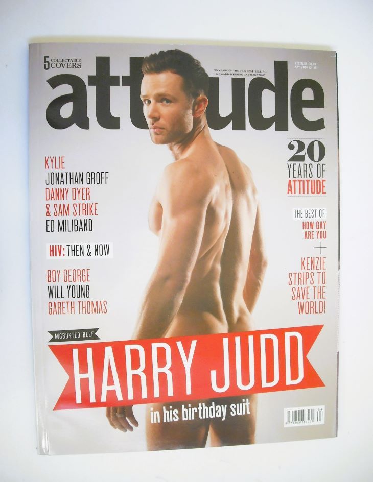 Attitude magazine - Harry Judd cover (May 2014)