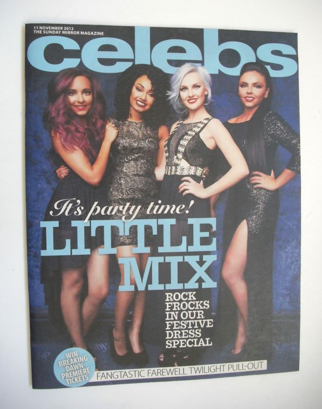 <!--2012-11-11-->Celebs magazine - Little Mix cover (11 November 2012)