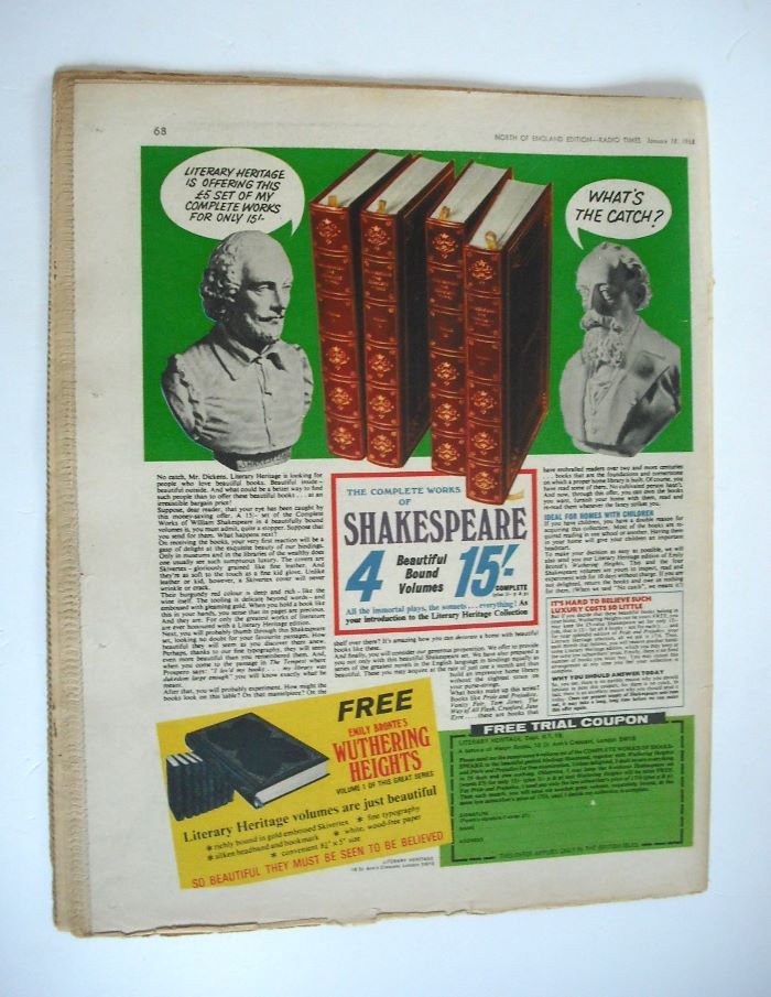 Radio Times magazine - Patrick Troughton cover (20-26 January 1968)