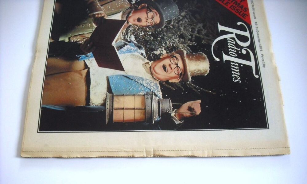 Radio Times magazine - Christmas & New Year Issue (18-31 December 1971)