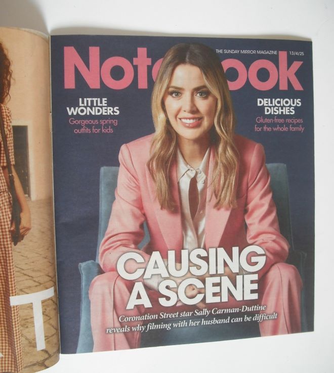 Notebook magazine - Sally Carman-Duttine cover (13 April 2025)