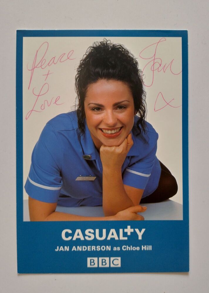 Jan Anderson autograph (hand-signed photograph)