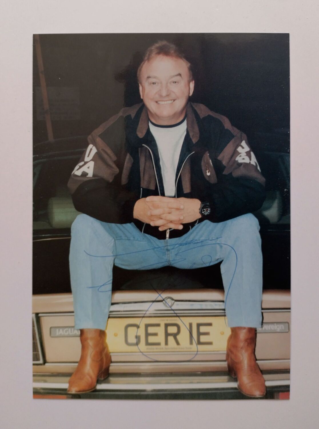 Gerry Marsden autograph (hand-signed photograph)
