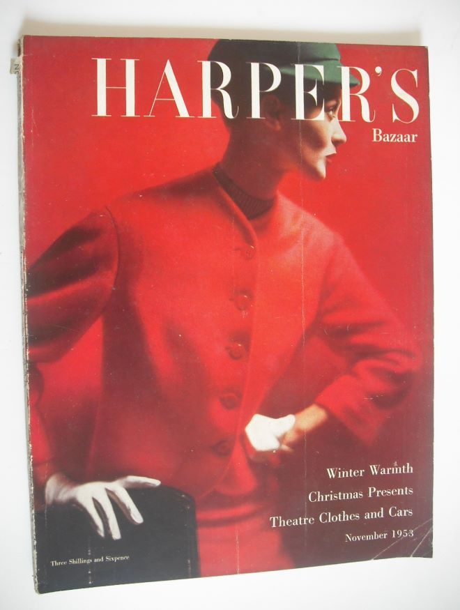 Harper's Bazaar magazine - November 1953
