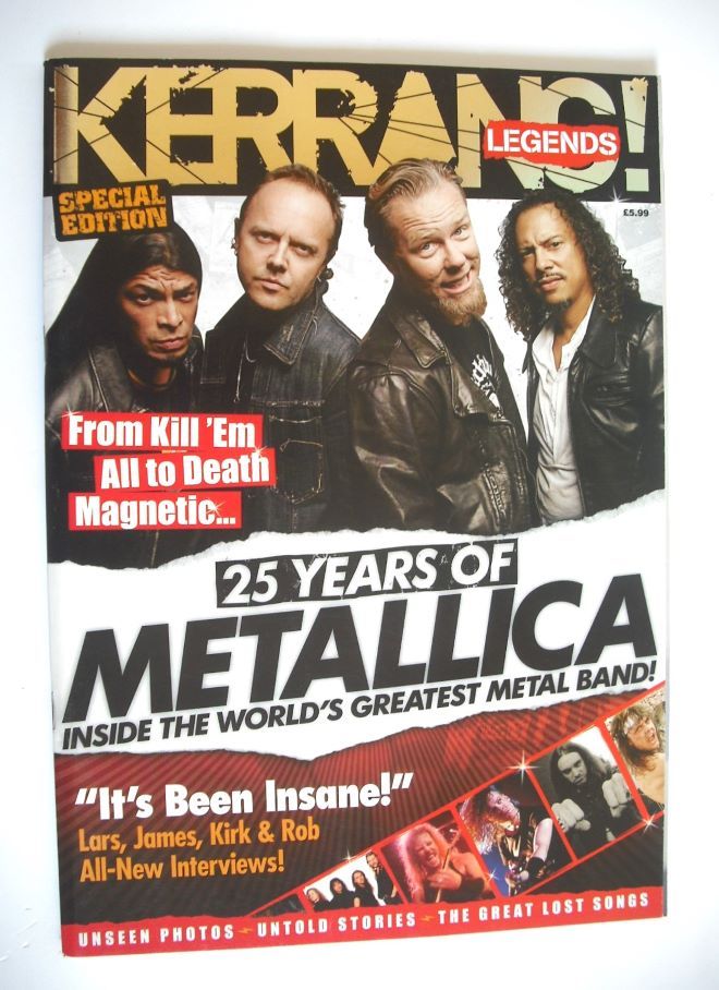 Kerrang Legends magazine - 25 Years Of Metallica (2008)