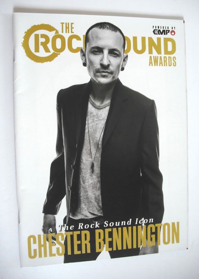 Rock Sound magazine - Chester Bennington cover (January 2018)