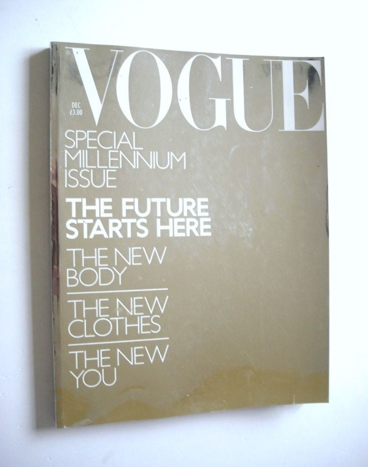<!--1999-12-->British Vogue magazine - December 1999 - Special Millennium I