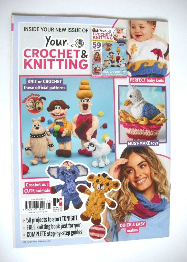 Your Crochet & Knitting magazine (Issue 25)