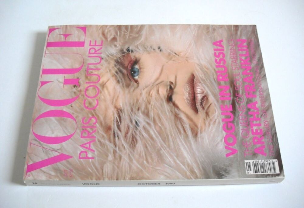 British Vogue magazine - October 1990