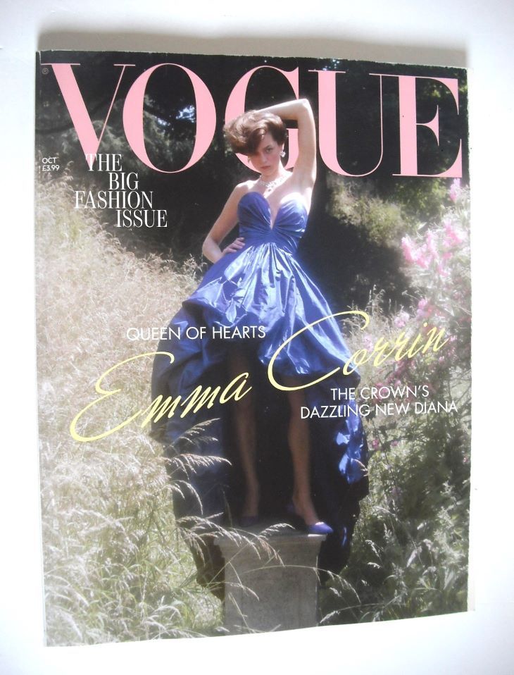 British Vogue magazine - October 2020 - Emma Corrin cover (Subscriber's Issue)