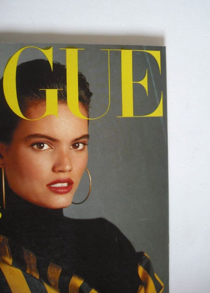 British Vogue magazine - August 1988
