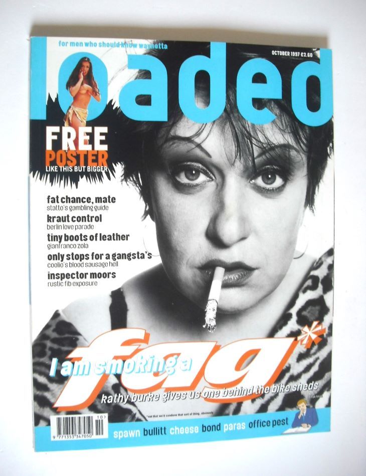 <!--1997-10-->Loaded magazine - Kathy Burke cover (October 1997)