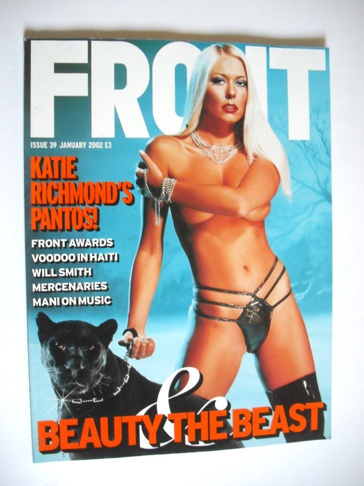 Front magazine - Katie Richmond cover (January 2002)