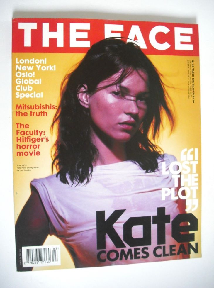<!--1999-03-->The Face magazine - Kate Moss cover (March 1999 - Volume 3 No