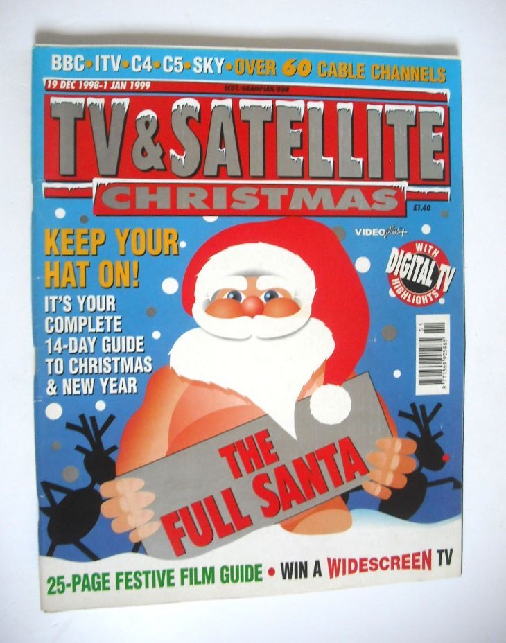 TV & Satellite Week magazine - Christmas & New Year Issue (19 December 1998 - 1 January 1999)