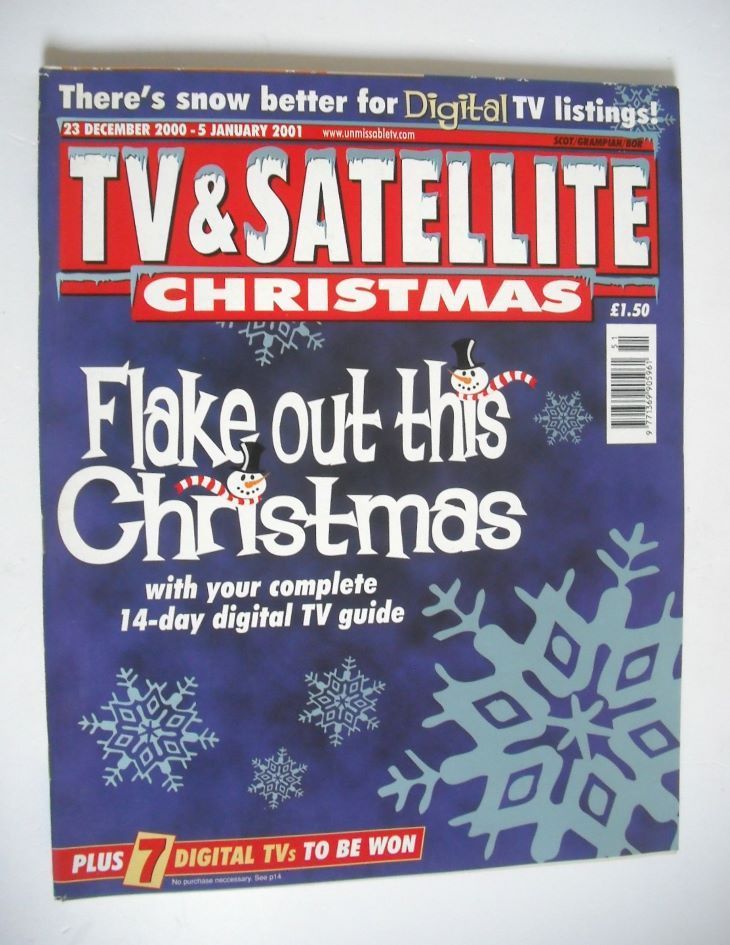 TV & Satellite Week magazine - Christmas & New Year Issue (23 December 2000 - 5 January 2001)