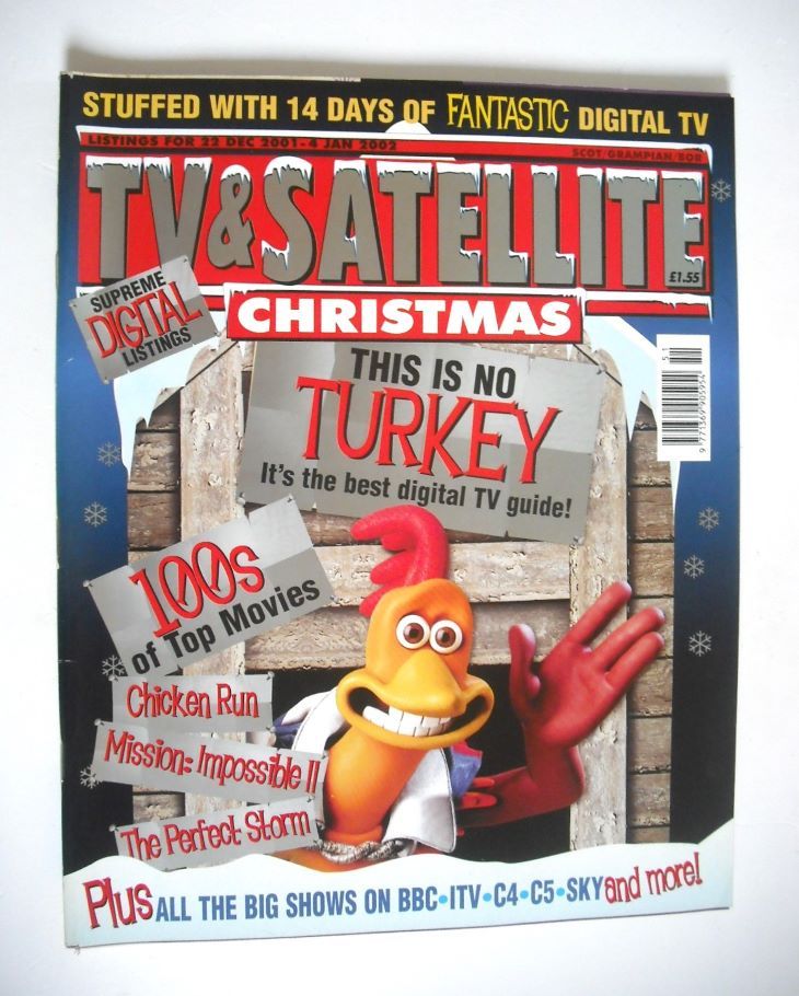 TV & Satellite Week magazine - Christmas Issue (22 December 2001 - 4 January 2002, Scotland Ed.)