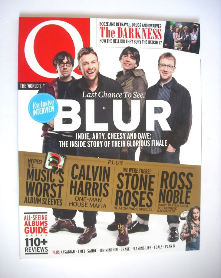 Q magazine - Blur cover (September 2012)