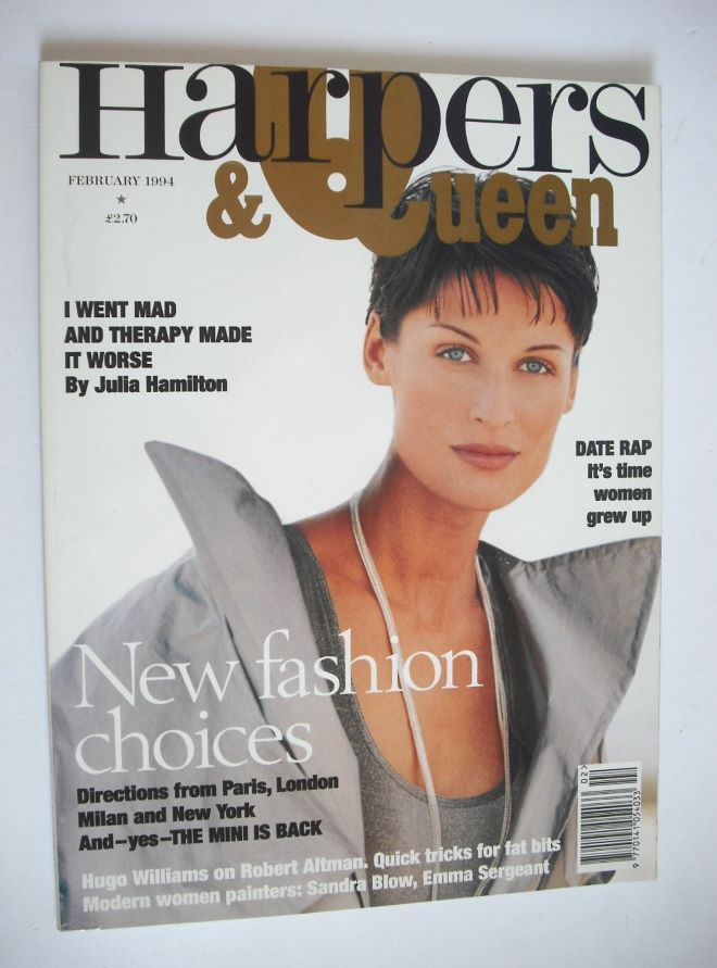 British Harpers & Queen magazine - February 1994