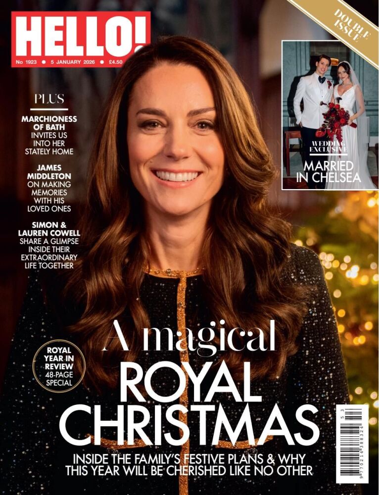 Hello! magazine - Kate Middleton cover (5 January 2026 - Issue 1923)