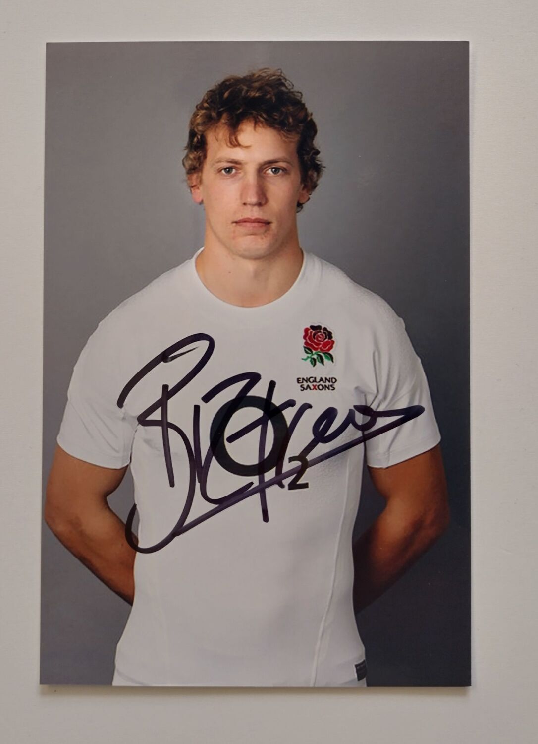 Billy Twelvetrees autograph (hand-signed photograph)