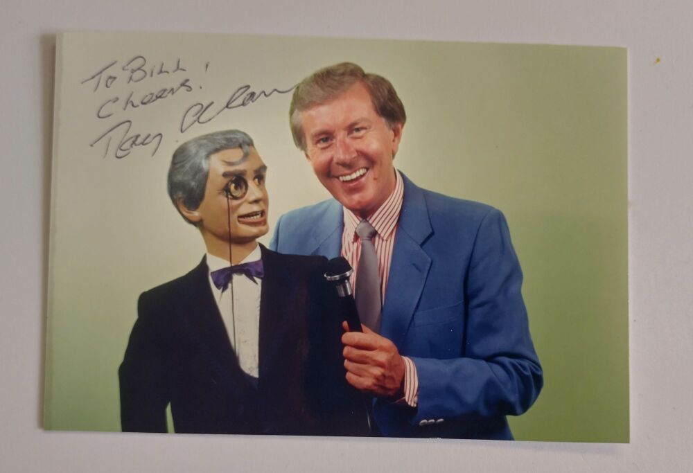 Ray Alan (Lord Charles ventriloquist) autograph (hand-signed photograph)
