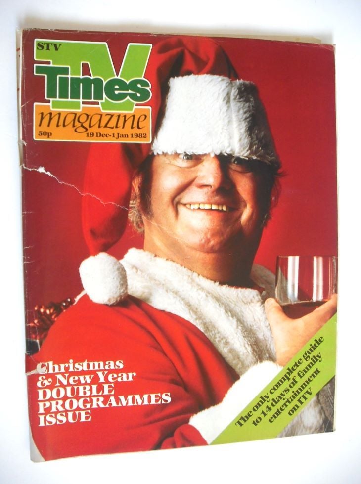 TV Times magazine - Harry Secombe cover (19 December 1981 - 1 January 1982)