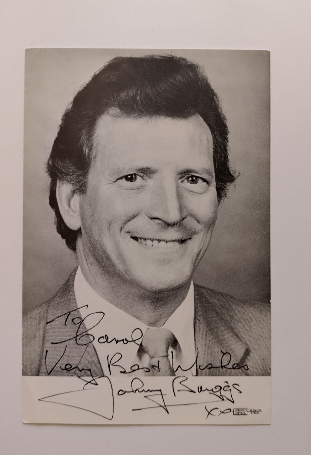 Johnny Briggs autograph (hand-signed photograph)