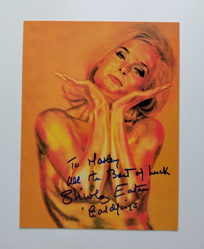 Shirley Eaton autograph (hand-signed photograph)