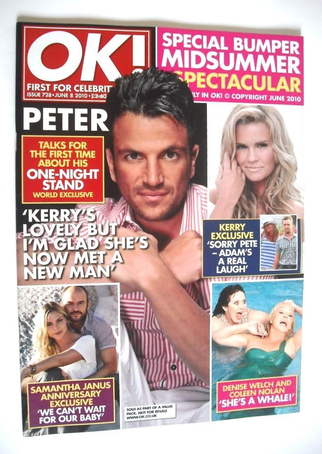 OK! magazine - Peter Andre cover (8 June 2010 - Issue 728)