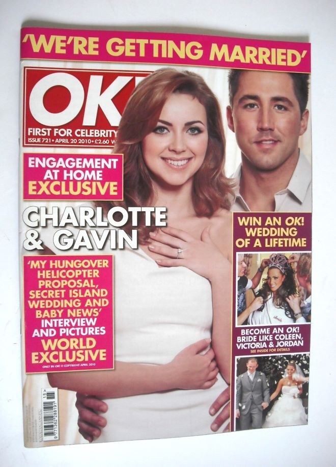 OK! magazine - Charlotte Church and Gavin Henson cover (20 April 2010 - Issue 721)