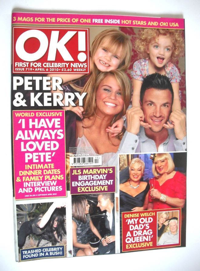 OK! magazine - Peter Andre and Kerry Katona cover (6 April 2010 - Issue 719)